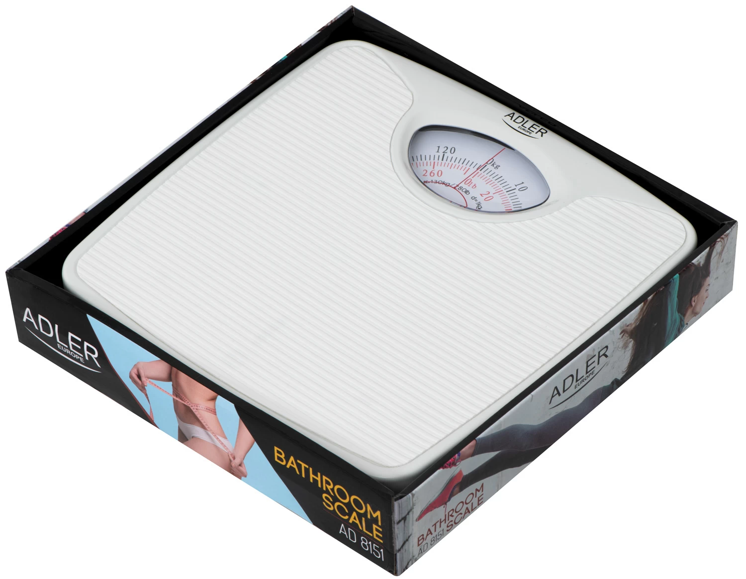 Adler Adler AD 8151w Personenweegschaal (Analoog, Wit) - Afbeelding 7