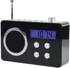 BasicXL BasicXL Draagbare FM Radio Black