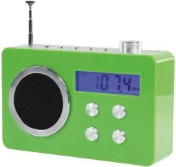 BasicXL BasicXL Draagbare FM Radio Green
