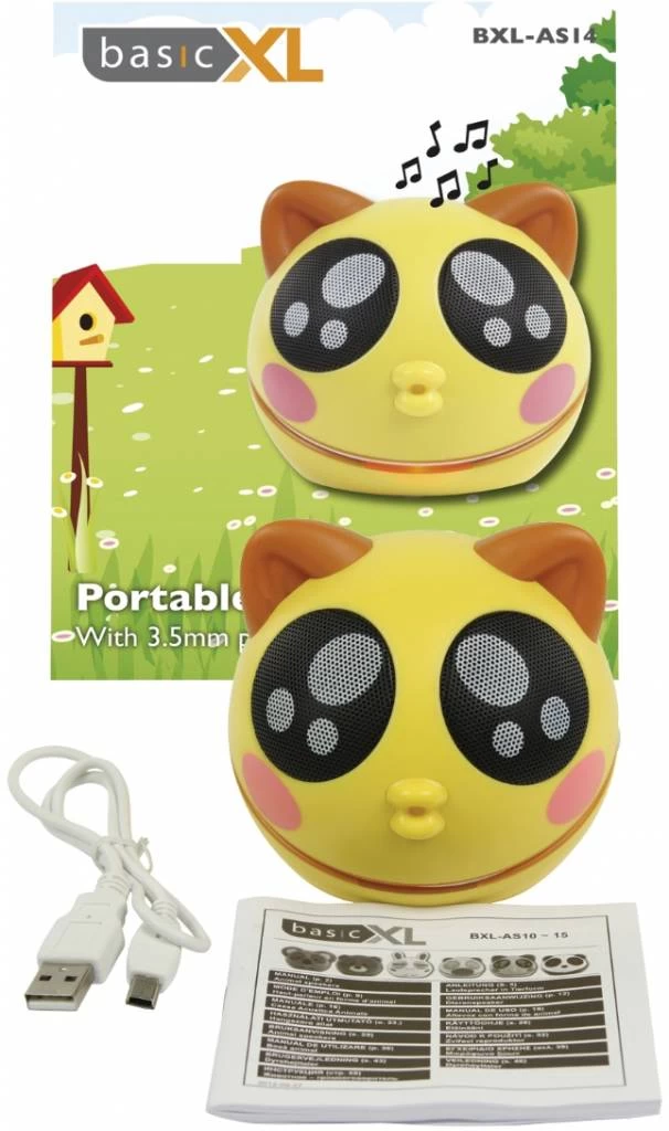 BasicXL BasicXL Draagbare Kat Speaker - Afbeelding 3