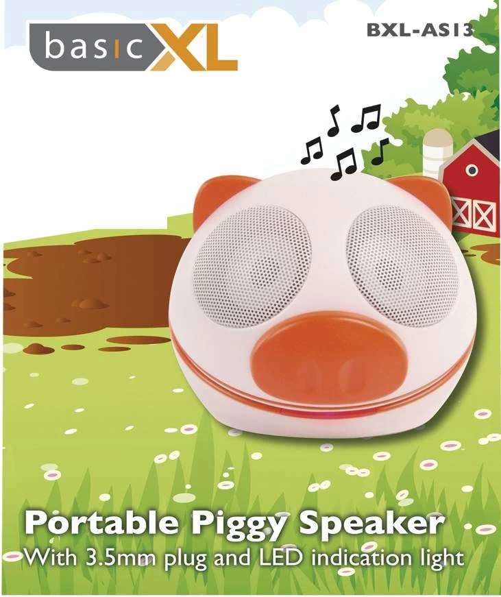 BasicXL BasicXL Draagbare Varkentje Speaker - Afbeelding 4