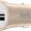 Belkin Belkin Mixit Metallic LED USB Autolader 2.4A - Gold