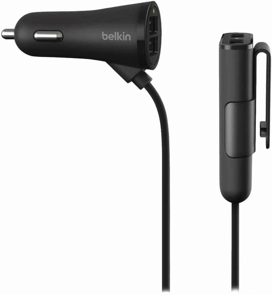 Belkin Belkin Road Rockstar Autolader Met 4 Poorten - Black - Afbeelding 3