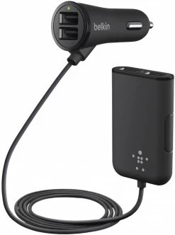 Belkin Belkin Road Rockstar Autolader Met 4 Poorten - Black