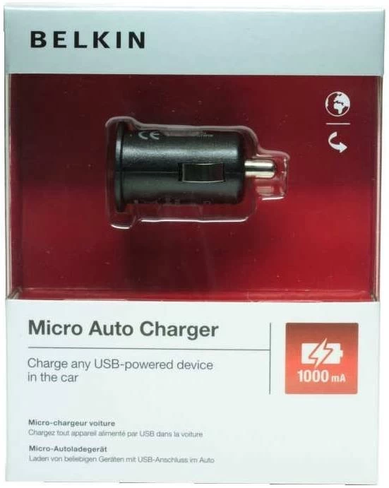 Belkin Belkin USB LED Micro Autolader - Black - Afbeelding 5