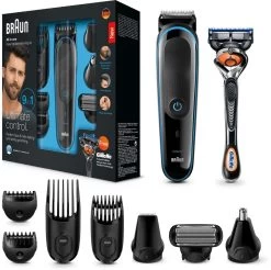Braun Braun MGK3085 Multigroom 9-in-1 Met Gillette Fusion ProGlide Scheermes