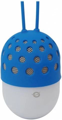 Conceptronic Conceptronic CSPKBTWPHLB Wireless Waterproof Bluetooth LED Speaker - Blauw