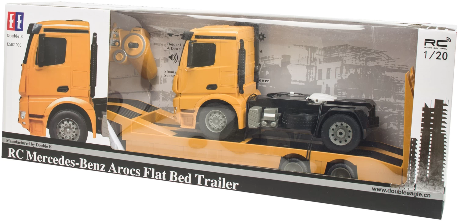 Double Eagle Double Eagle E562-003 RC Mercedes-Benz Arocs Flatbed Trailer (2.4GHz, 1:20) - Afbeelding 10