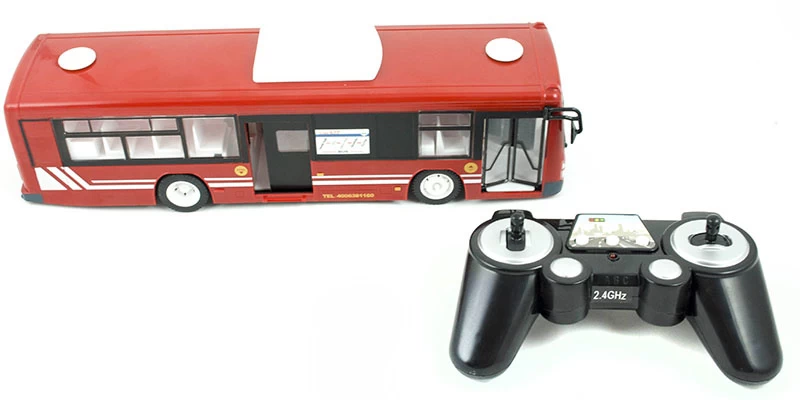 Double Eagle Double Eagle E635-003 RC Bus (Rood, 2.4GHz) - Afbeelding 6