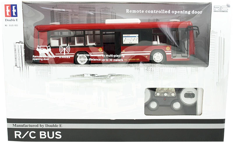 Double Eagle Double Eagle E635-003 RC Bus (Rood, 2.4GHz) - Afbeelding 9