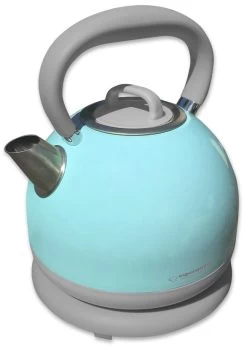Esperanza Esperanza Lena Elektrische Waterkoker Retro (1,7 Liter, 2200W, Lichtblauw)