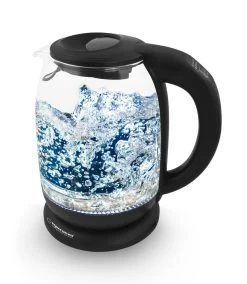 Esperanza Esperanza Loire Elektrische Waterkoker (1,7 Liter, 2200W, Zwart)