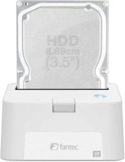 Fantec Fantec MR-USB 3.0 LED Docking Station White