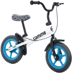 Gimme Gimme Nemo Loopfiets Met Rem Blauw - Leeftijd 2+