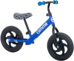 Gimme Gimme Teddy Loopfiets Blauw - Leeftijd 3+
