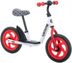 Gimme Gimme Viko Loopfiets Rood - Leeftijd 3+
