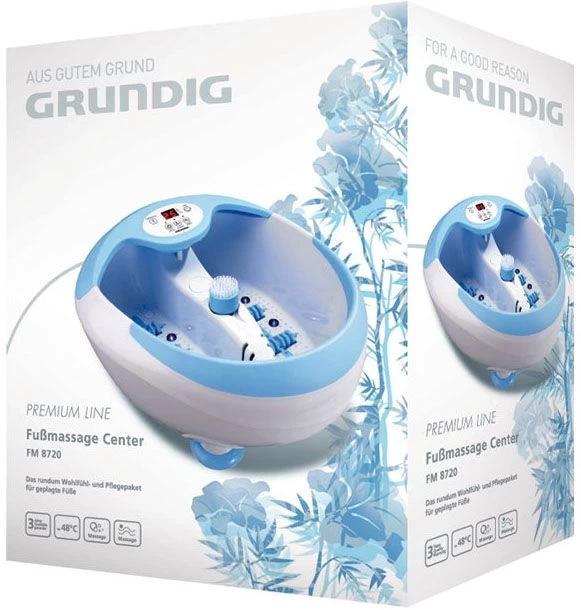 Grundig Grundig FM 8720 Blue LED Voetenbad Massage - White/Blue - Afbeelding 4