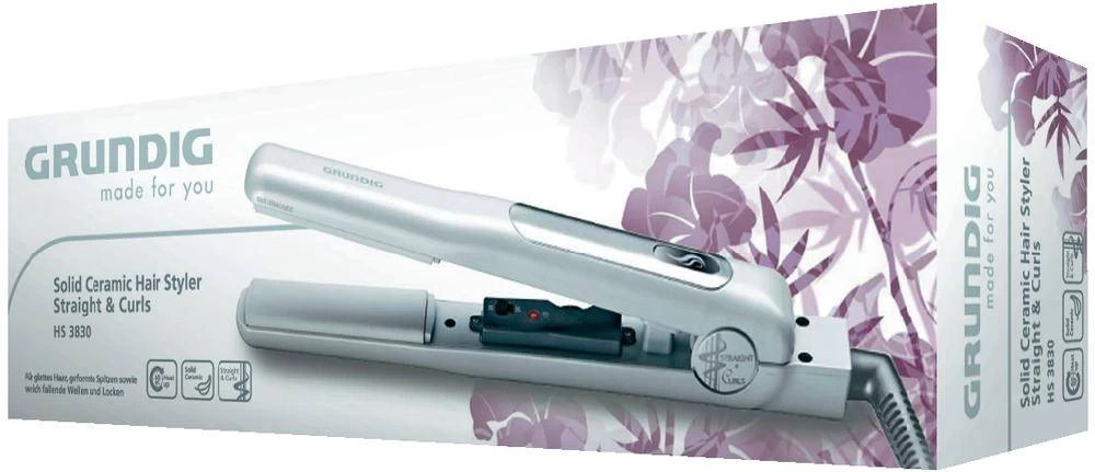 Grundig Grundig HS 3830 LED Stijltang - Silver - Afbeelding 4