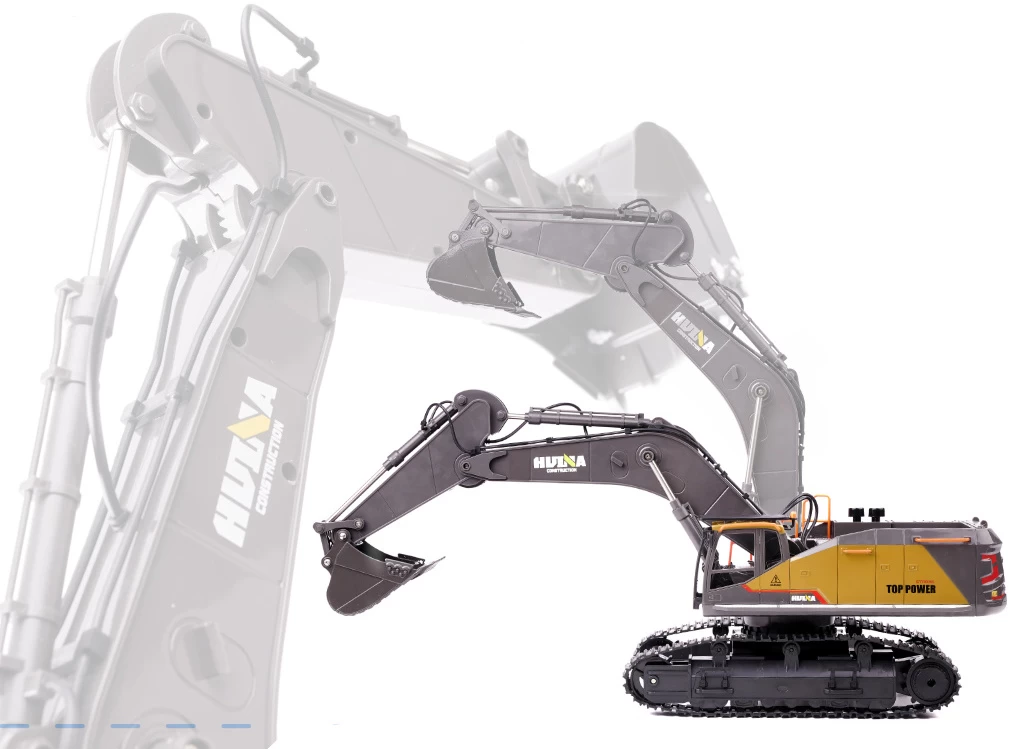 H-Toys H-Toys 1592 RC Graafmachine 2.4GHz 1/14 - Afbeelding 3