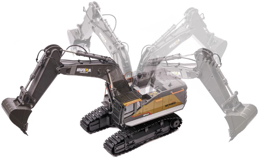 H-Toys H-Toys 1592 RC Graafmachine 2.4GHz 1/14 - Afbeelding 4