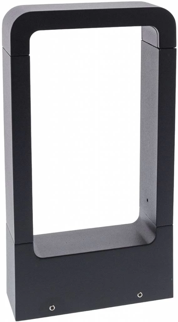 HQ HQ Intenso LED Wandlamp/Grondlamp Vierkant Groot - Antraciet - Afbeelding 2