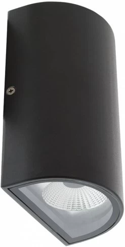 HQ HQ Intenso LED Wandlamp Ovaal - Antraciet