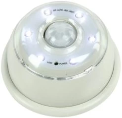 HQ HQ IR Sensor 6 LED's Lamp White - Grey