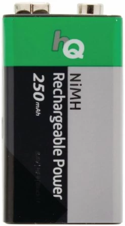 HQ HQ NiMH 9V-batterij 250 MAh Oplaadbaar - 1 Set
