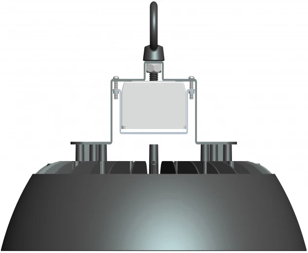 Huismerk LED High Bay UFO Basic 100 W - 3500 K - Afbeelding 4