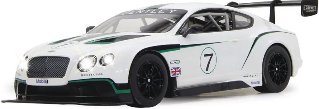 Jamara Jamara LED Bentley Continental GT3 RC 1:14 - Wit - Afbeelding 2