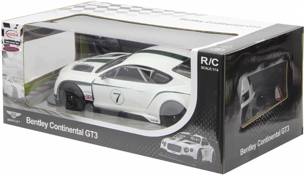 Jamara Jamara LED Bentley Continental GT3 RC 1:14 - Wit - Afbeelding 5