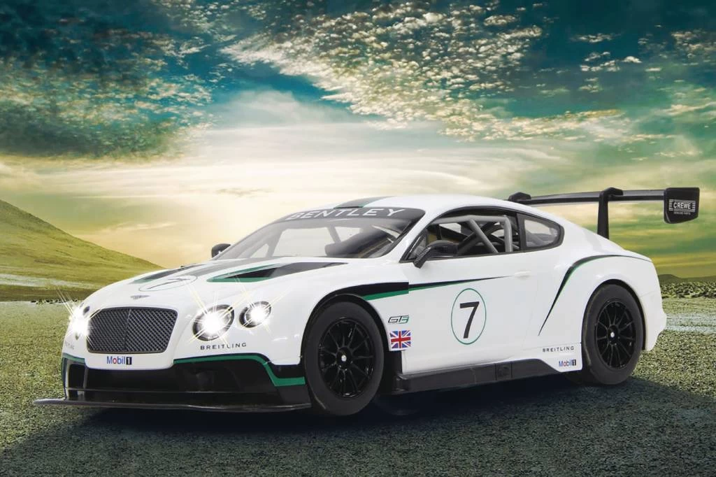 Jamara Jamara LED Bentley Continental GT3 RC 1:14 - Wit - Afbeelding 6