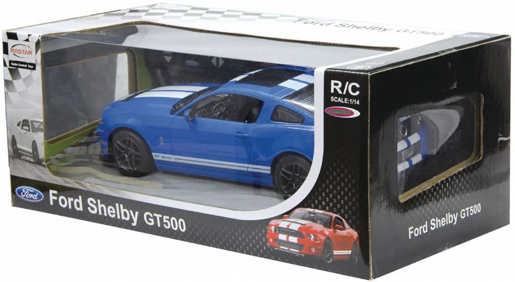 Jamara Jamara LED Ford Shelby GT500 RC 1:14 - Blauw - Afbeelding 6