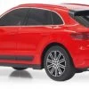 Jamara Jamara LED Porsche Macan Turbo RC 1:24 - Rood