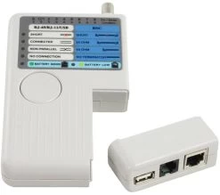 Konig König 14 LED's Kabeltester Met Max. 1,8 KM Lengte