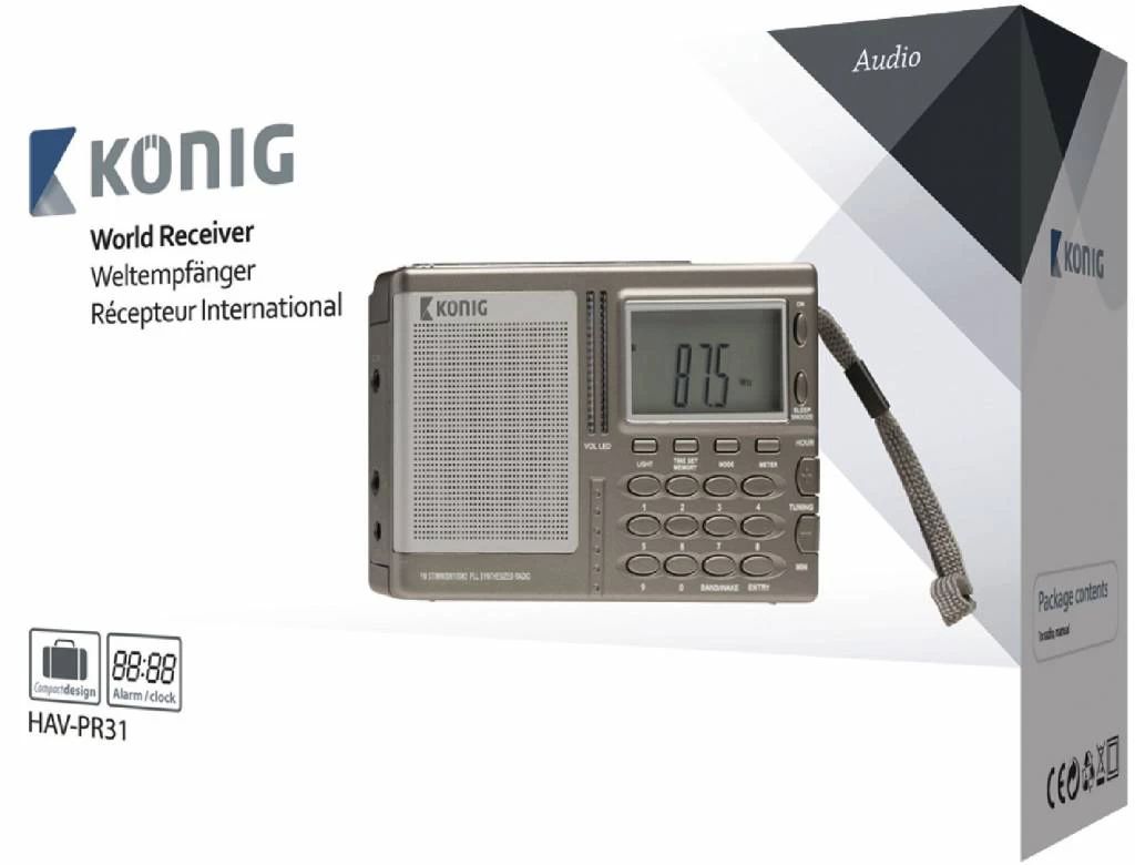 Konig Konig FM-wereldontvanger - Afbeelding 2