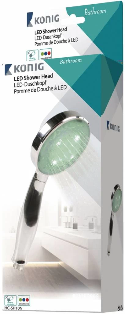 Konig Konig HC-SH10N LED Douchekop - Temperatuur - Afbeelding 6