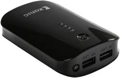 Konig Konig LED Powerbank 7800 MAh - Black