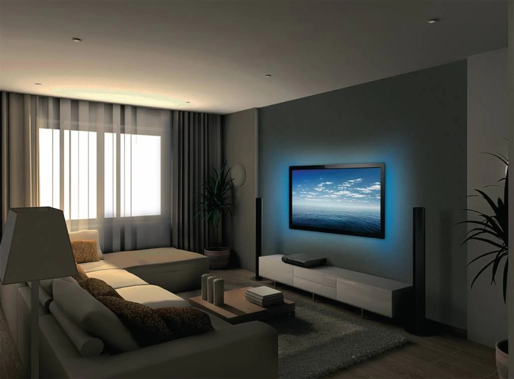 Konig Konig USB LED TV-strip Dimbaar 2 X 50 Cm - Multicolour - Afbeelding 2