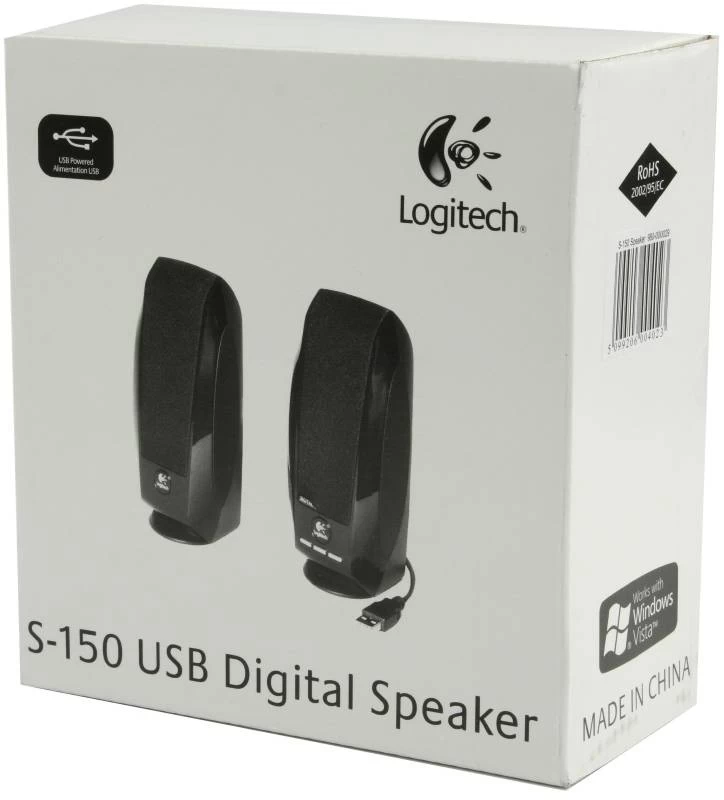 Logitech Logitech S150 Digital USB LED Speakersysteem - Black - Afbeelding 3