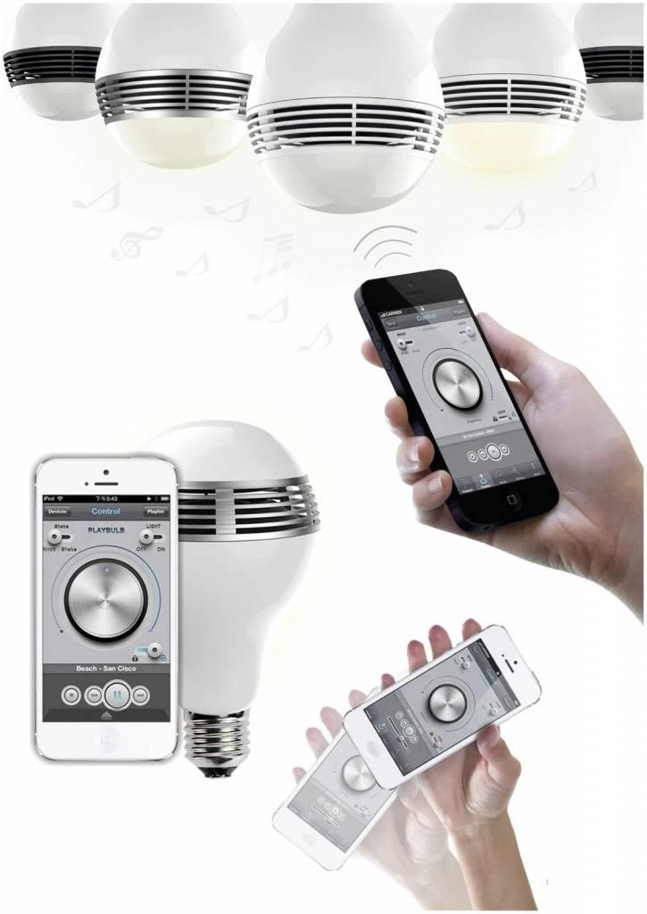 MiPow MiPow Playbulb Bluetooth Smart LED Luidspreker E27 3 W (25 W) - Afbeelding 4