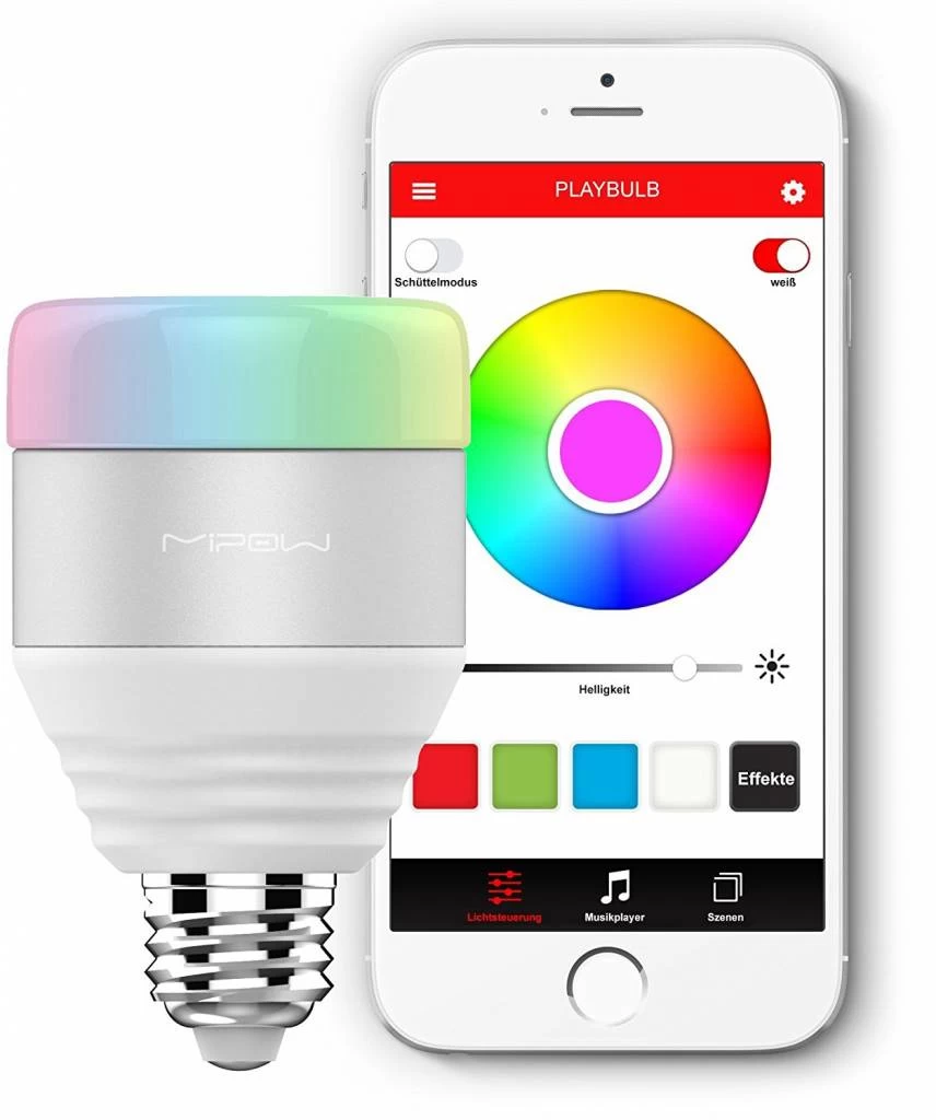 MiPow MiPow Playbulb Smart LED Lamp E27 5 W (40 W) - Wit - Afbeelding 3