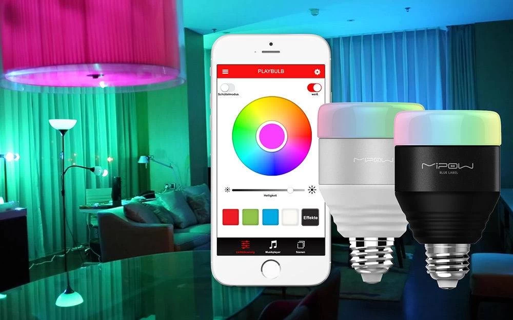 MiPow MiPow Playbulb Smart LED Lamp E27 5 W (40 W) - Wit - Afbeelding 4
