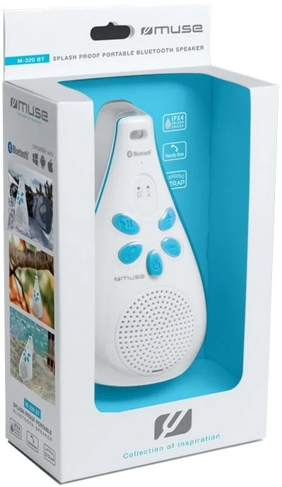 Muse Muse M-320 BT Portable Spatwaterdicht Met Bluetooth Speaker - Afbeelding 5