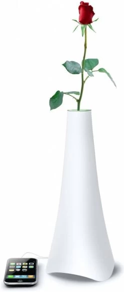 Muse Muse ML-50 SF Design Speaker Bloemenvaas - White