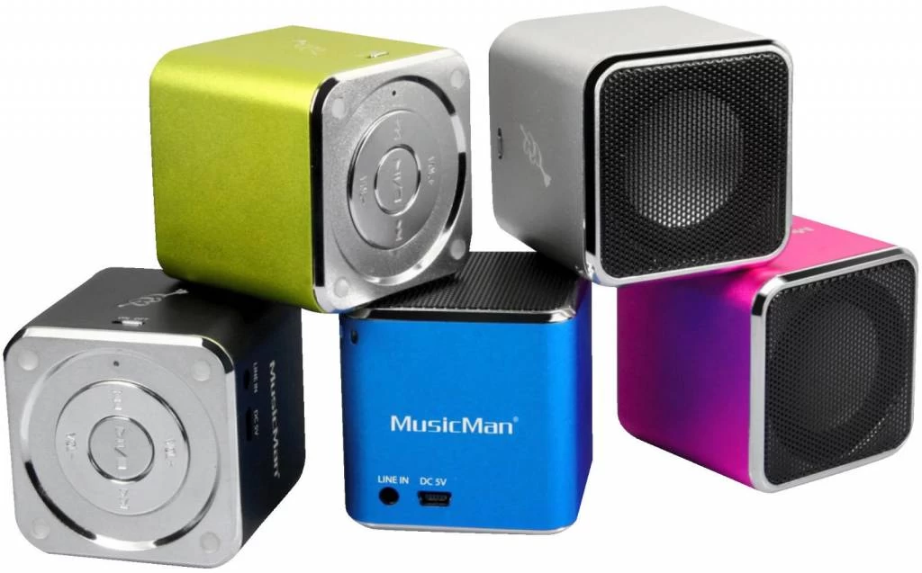 MusicMan MusicMan MP3 Speler AUX, SD, USB - Zwart - Afbeelding 7