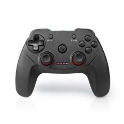 Nedis Nedis GGPDW110BK Draadloze Gaming Controller (Geschikt Voor PC, Batterij Gevoed)