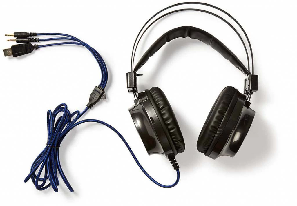 Nedis Nedis GHST400BK LED Gaming Headset - Afbeelding 7