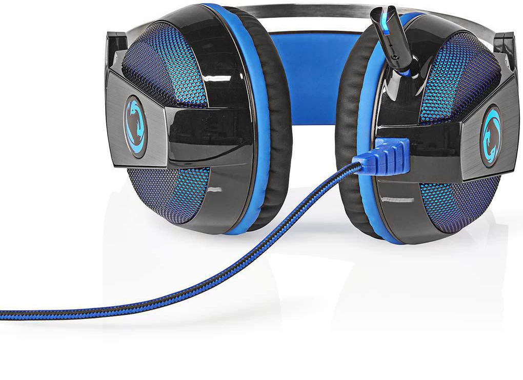 Nedis Nedis GHST500BK Wradrin Over-ear LED Gaming Headset - Afbeelding 2