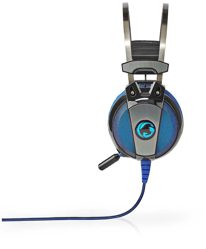 Nedis Nedis GHST500BK Wradrin Over-ear LED Gaming Headset - Afbeelding 4
